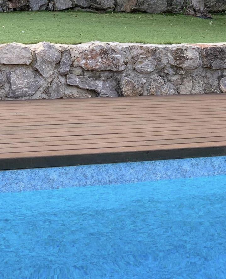 Rénovation de piscine traditionnelle Près de Montbrison